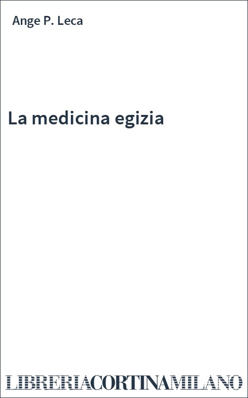 La medicina egizia