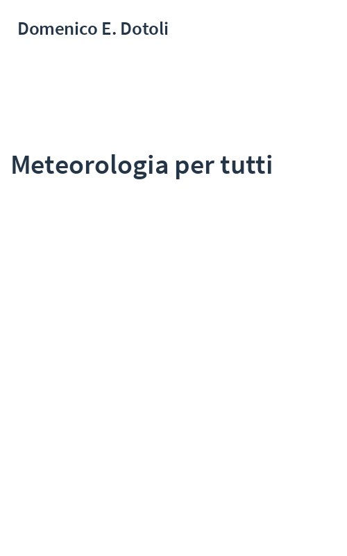 Meteorologia per tutti