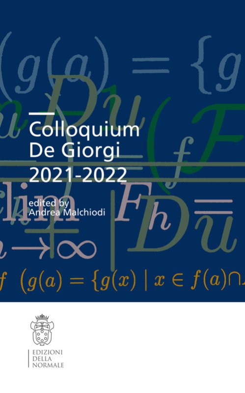 Colloquium De Giorgi 2021-2022