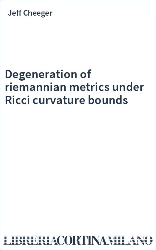 Degeneration of riemannian metrics under Ricci curvature bounds