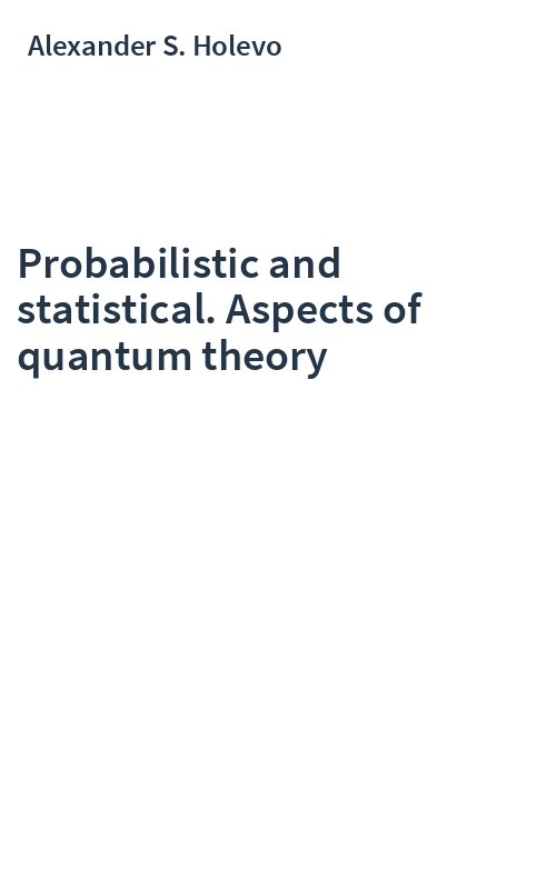 Probabilistic and statistical. Aspects of quantum theory