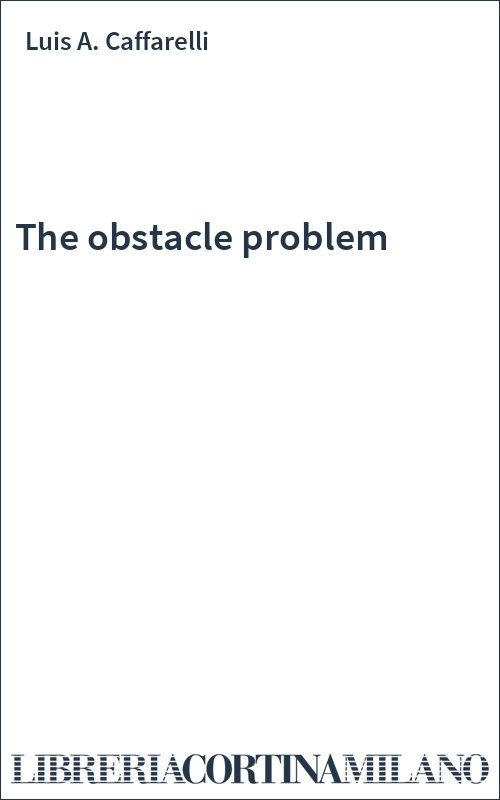 The obstacle problem