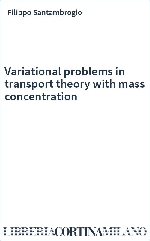 Variational problems in transport theory with mass concentration