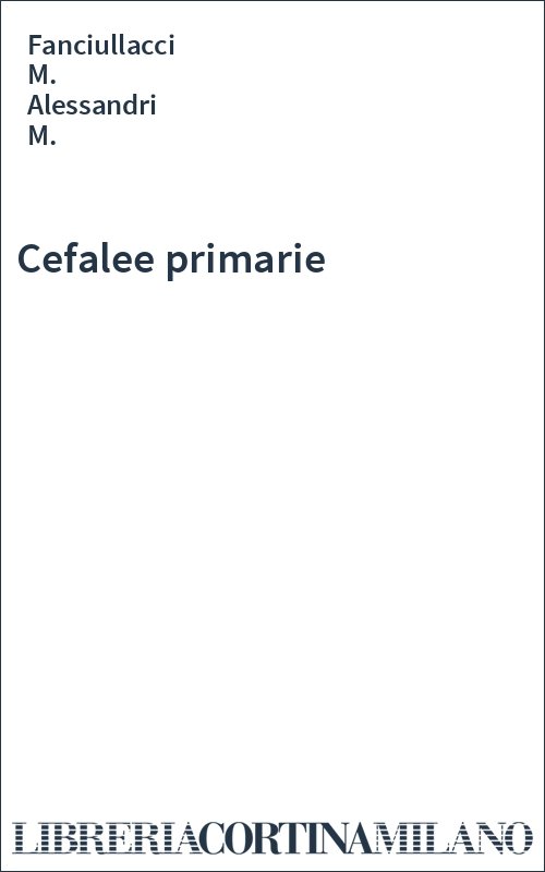 Cefalee primarie