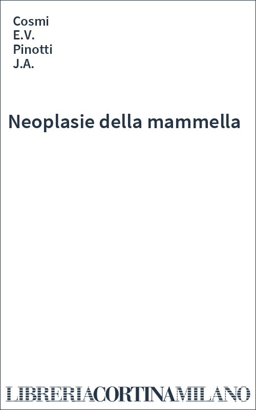 Neoplasie della mammella