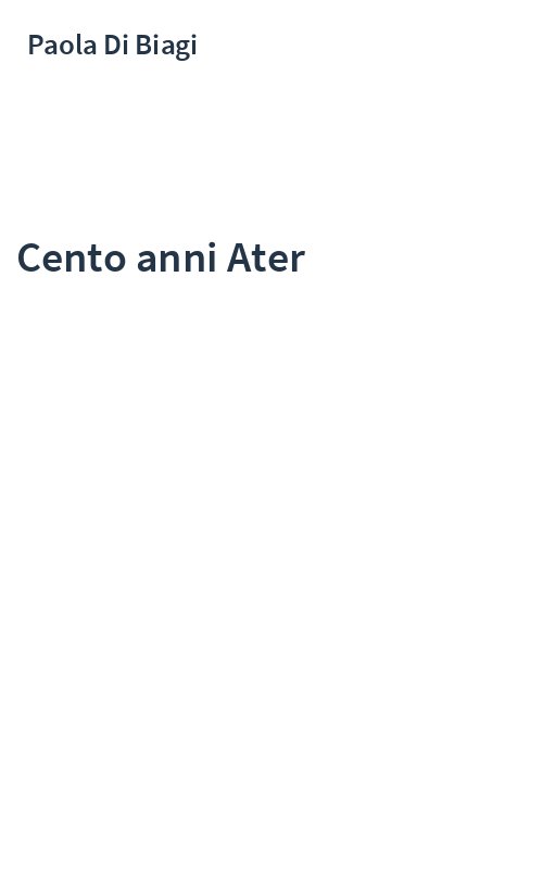Cento anni Ater