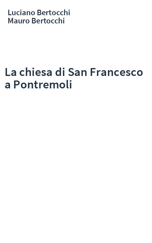 La chiesa di San Francesco a Pontremoli