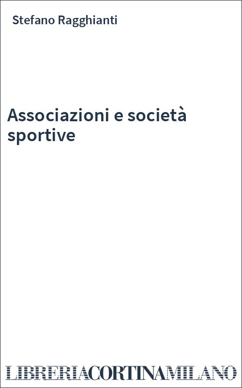Associazioni e società sportive