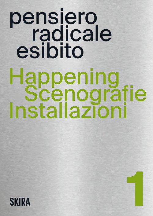 Happening, scenografie, installazioni. Pensiero radicale esibito