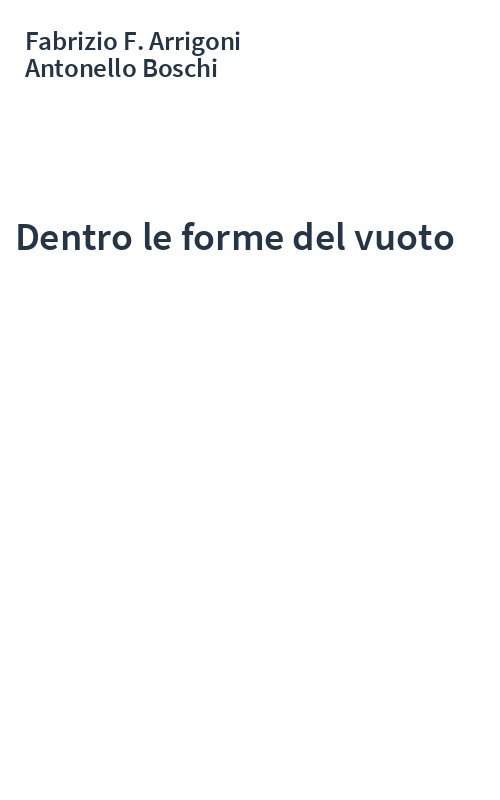 Dentro le forme del vuoto