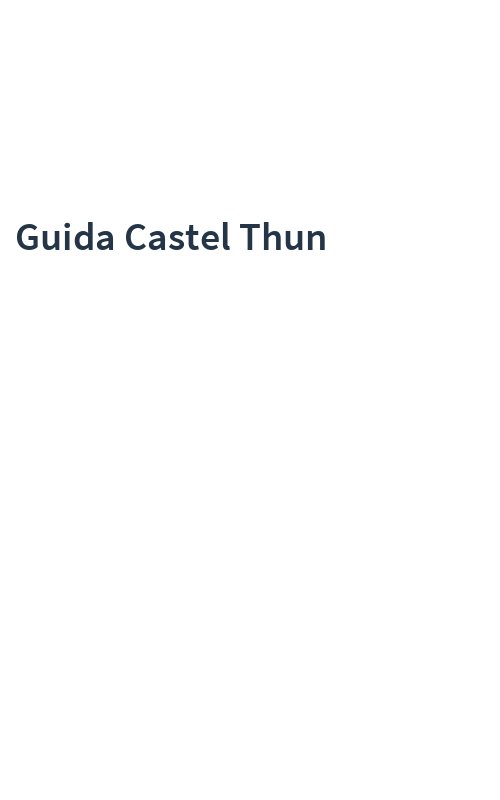 Guida Castel Thun