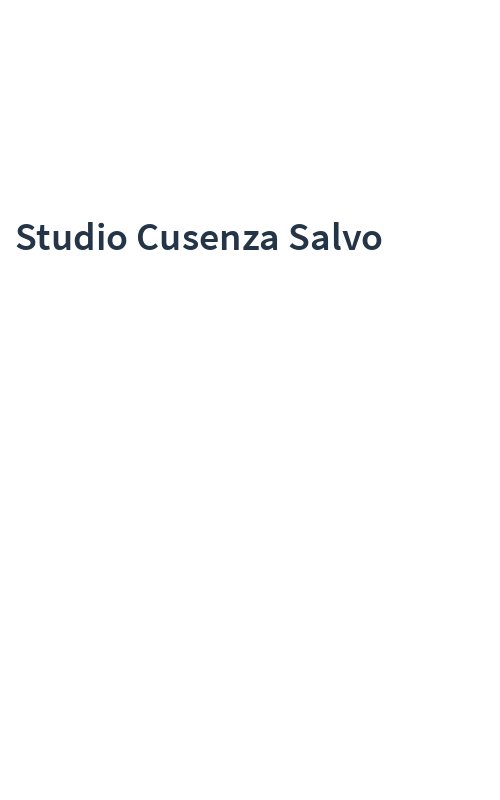 Studio Cusenza Salvo