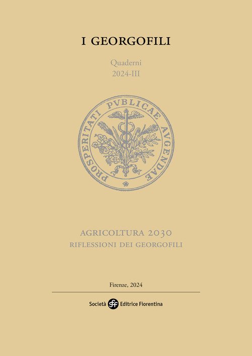 Agricoltura 2030. Riflessioni dei Georgofili