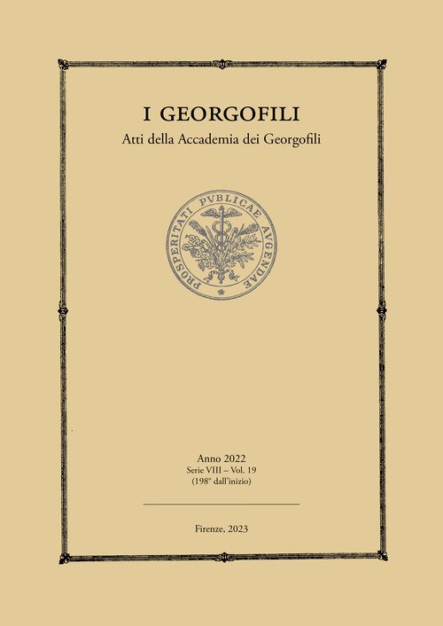 I Georgofili. Atti della Accademia dei Georgofili