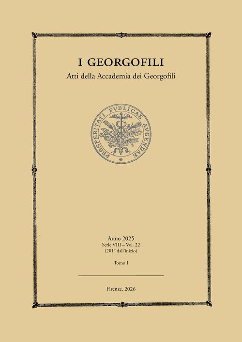 I Georgofili. Atti dell'Accademia dei Georgofili