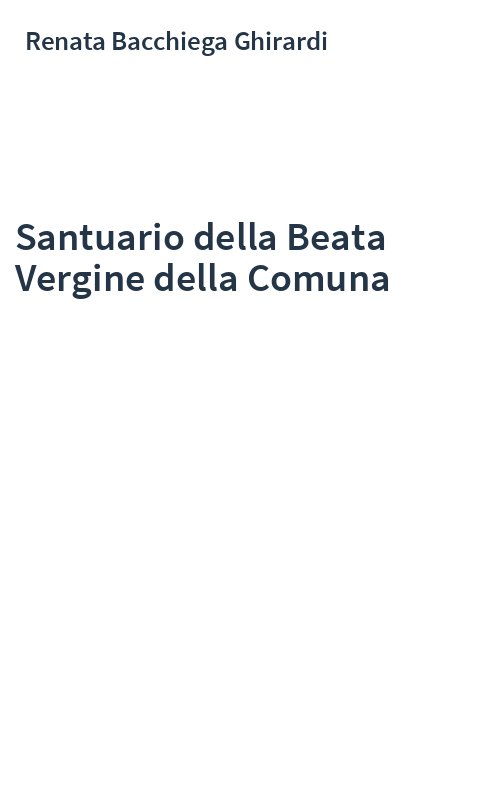 Santuario della Beata Vergine della Comuna