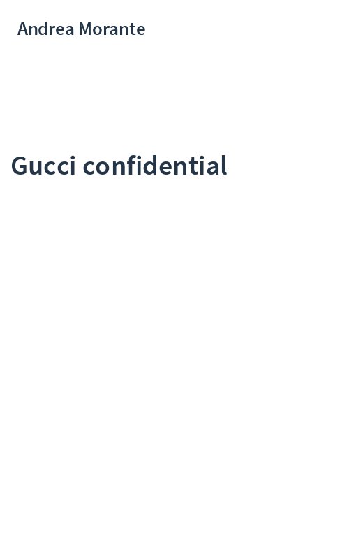 Gucci confidential