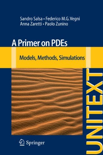 A Primer on PDEs. Models, methods, simulations