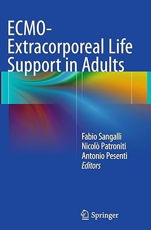 ECMO-Extracorporeal Life Support in Adults