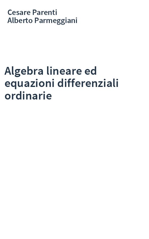 Algebra lineare ed equazioni differenziali ordinarie