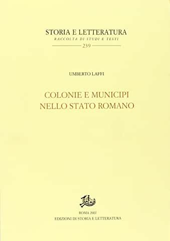 Colonie e municipi nello Stato romano