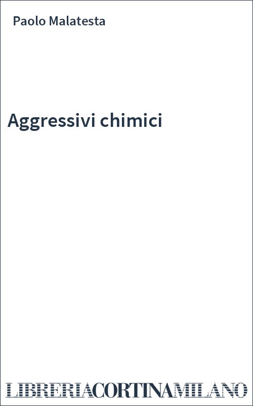 Aggressivi chimici