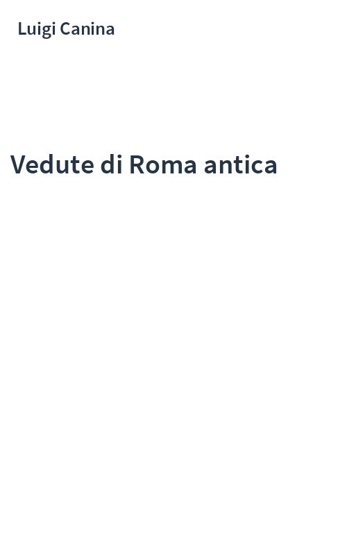 Vedute di Roma antica