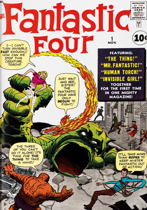 Marvel Comics Library. Fantastic Four. 1961-1963. Ediz. inglese