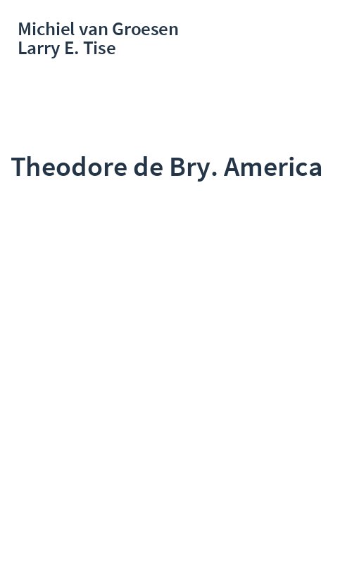 Theodore de Bry. America