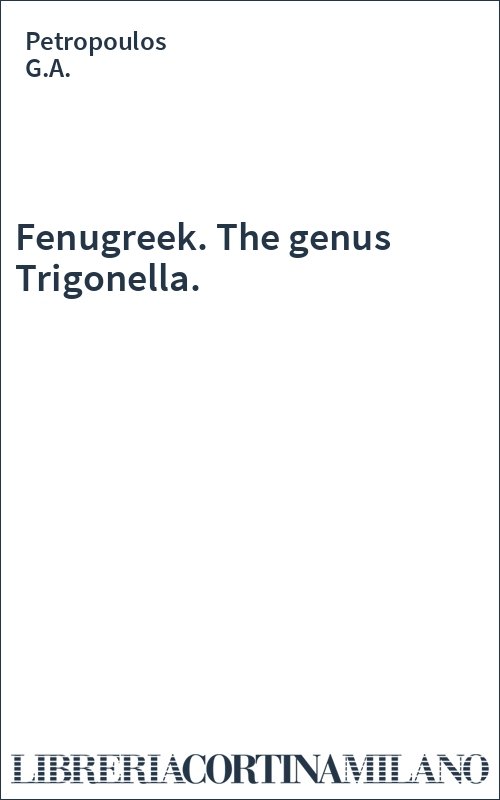 Fenugreek. The genus Trigonella.