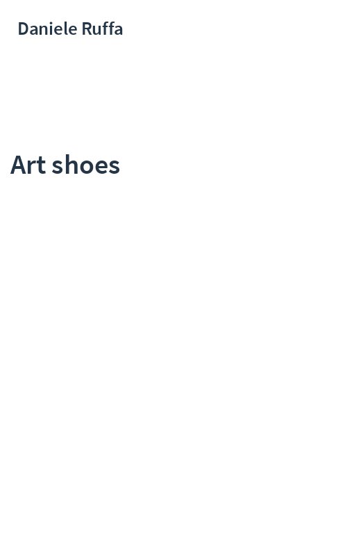 Art shoes