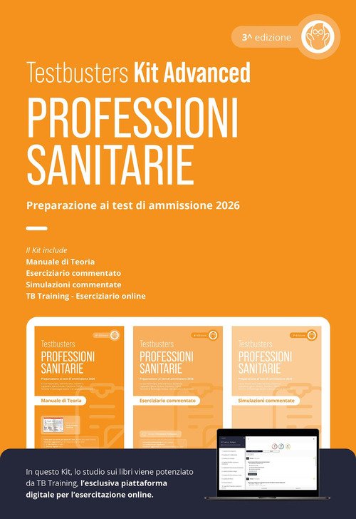 Testbusters Professioni sanitarie 2026. Kit advanced