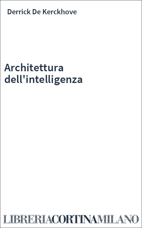 Architettura dell'intelligenza