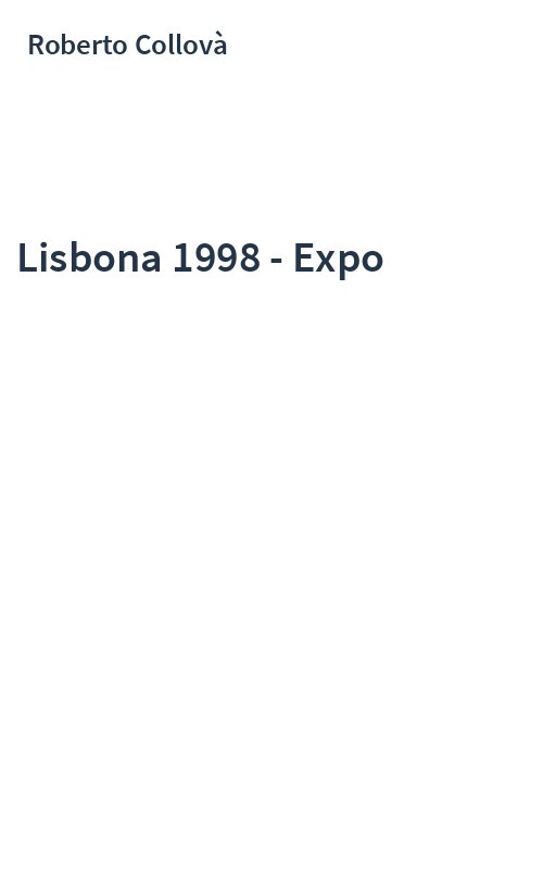 Lisbona 1998 - Expo