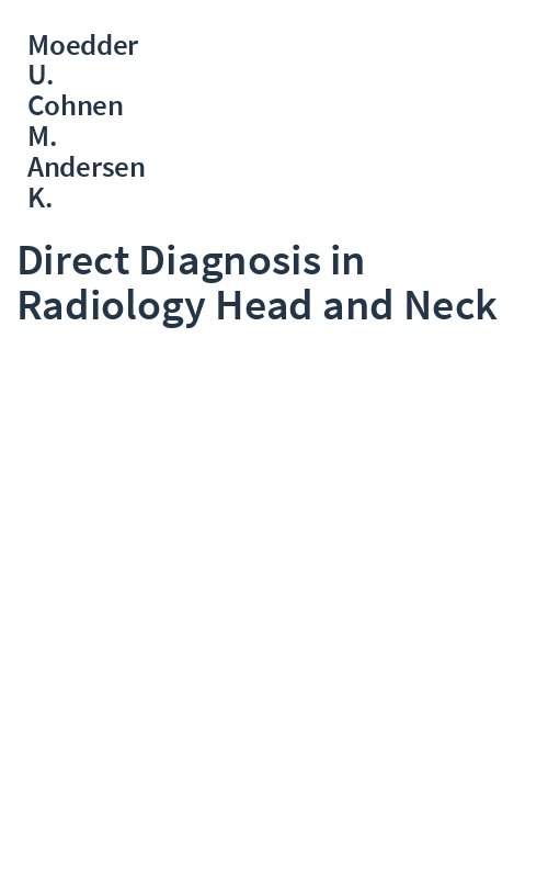 Direct Diagnosis in Radiology Head and Neck