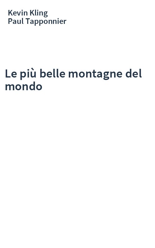 Le più belle montagne del mondo