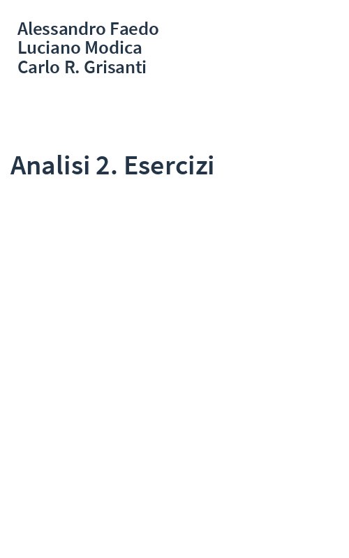 Analisi 2. Esercizi