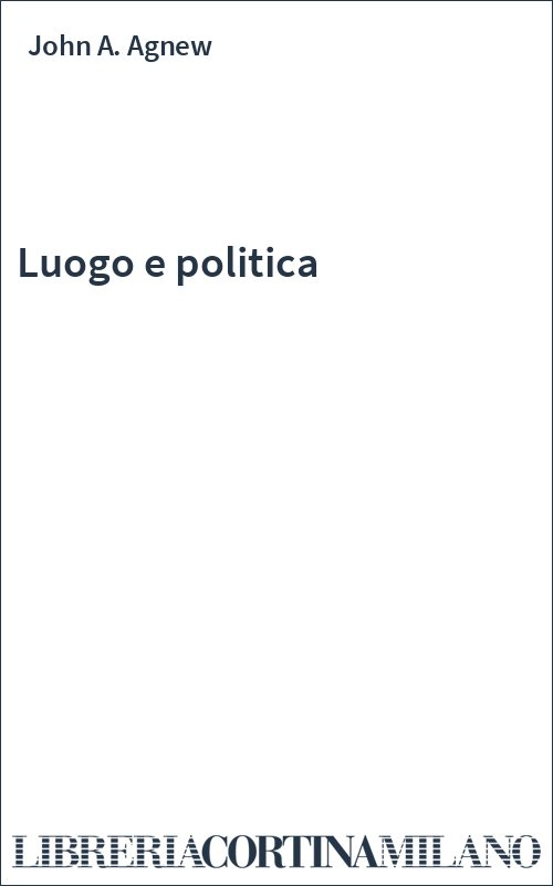 Luogo e politica