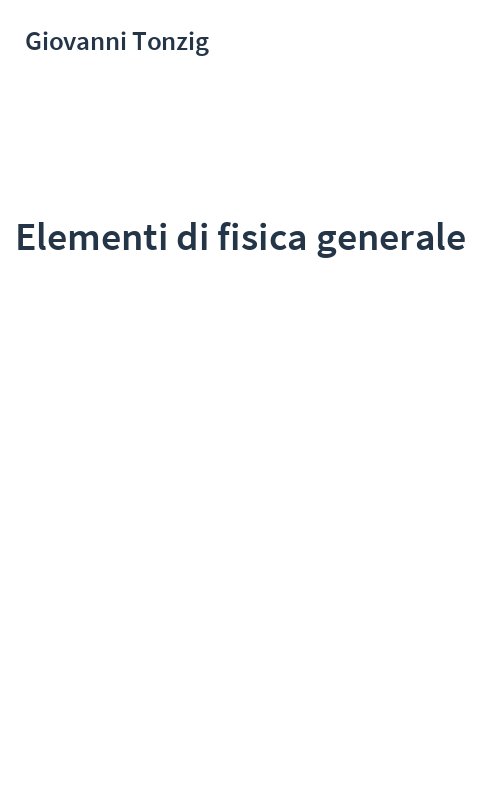 Elementi di fisica generale
