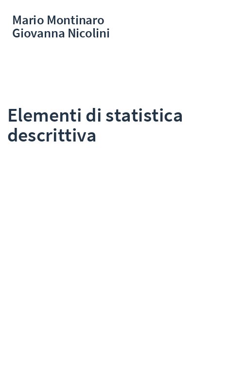 Elementi di statistica descrittiva