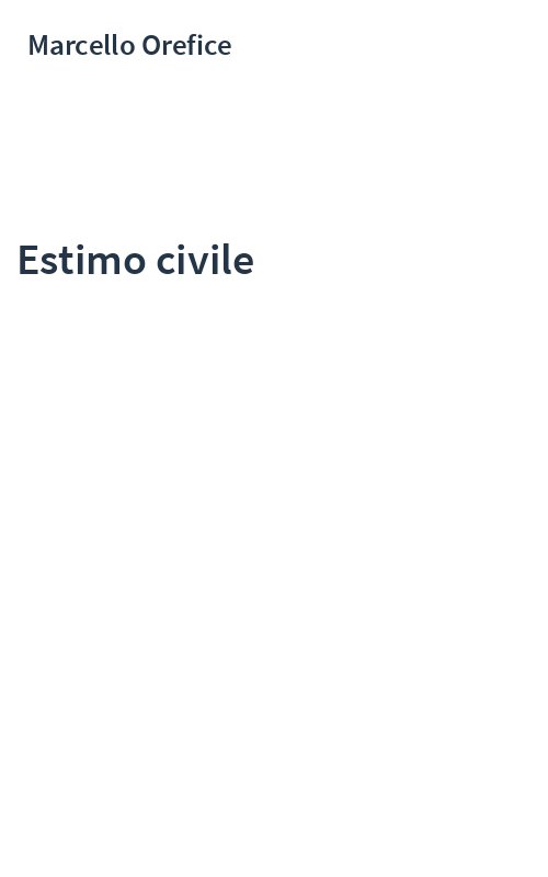 Estimo civile