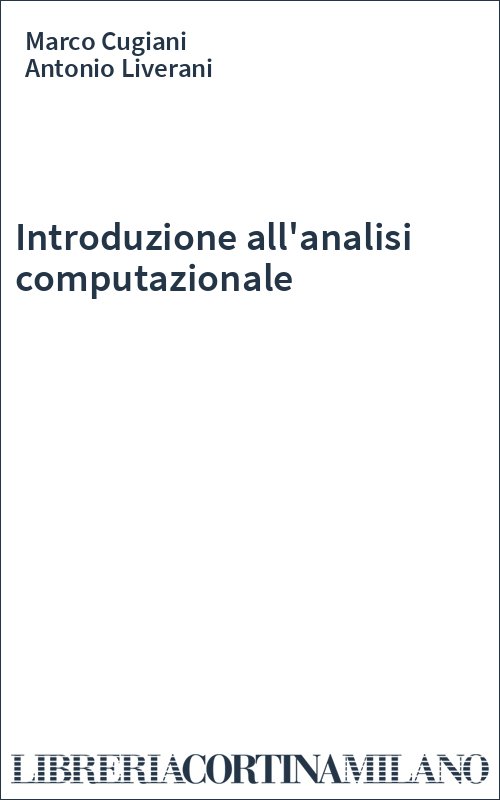 Introduzione all'analisi computazionale