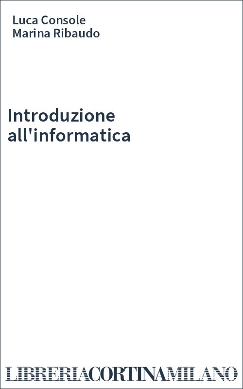 Introduzione all'informatica