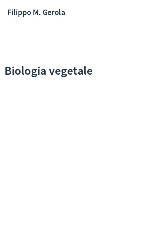 Biologia vegetale