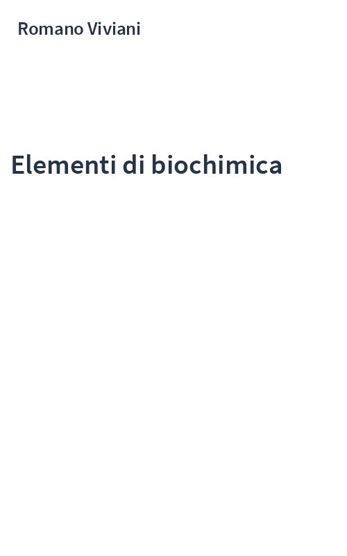 Elementi di biochimica