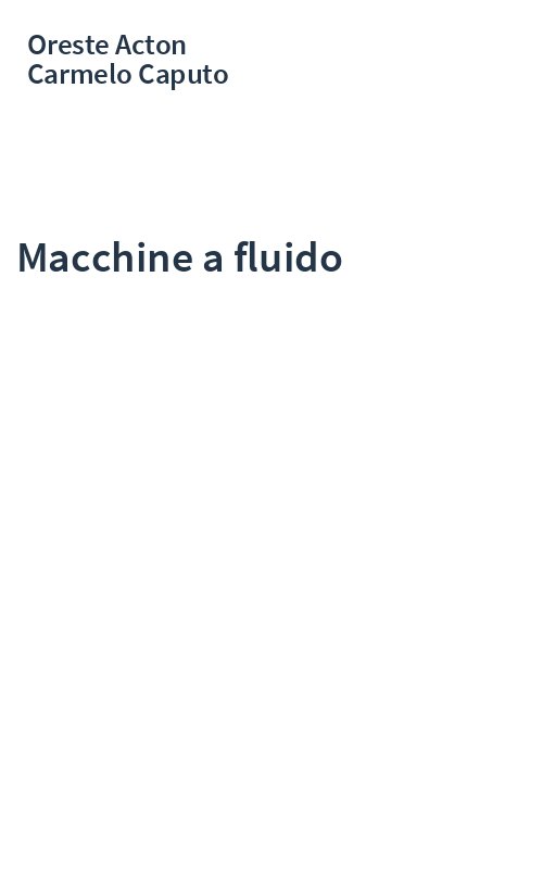 Macchine a fluido