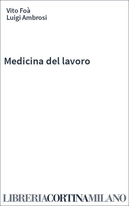 Medicina del lavoro