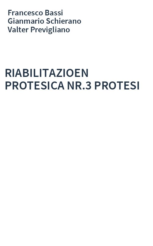 RIABILITAZIOEN PROTESICA NR.3 PROTESI