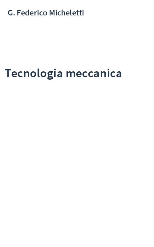 Tecnologia meccanica