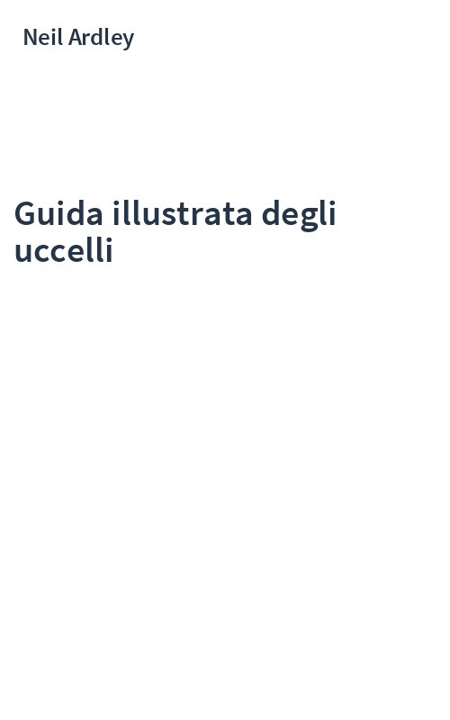 Guida illustrata degli uccelli